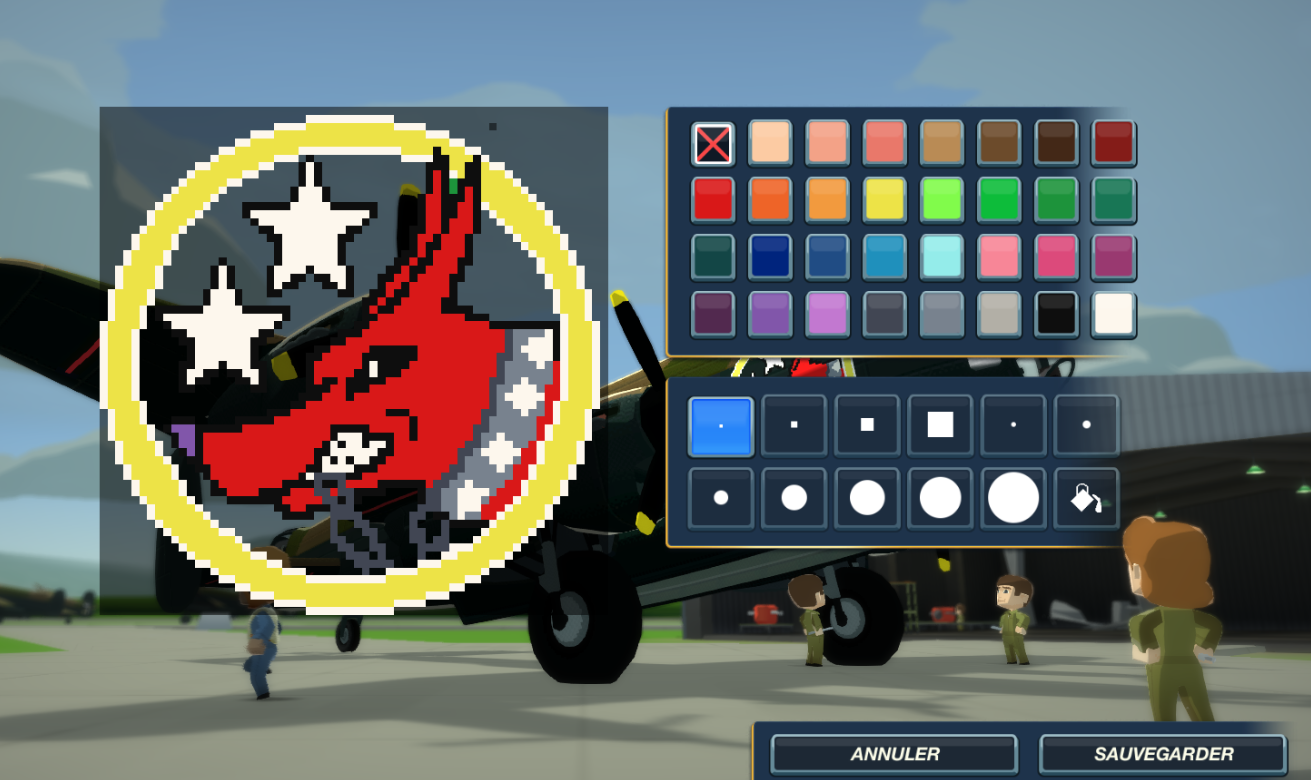 Bomber Crew Logo Drawing