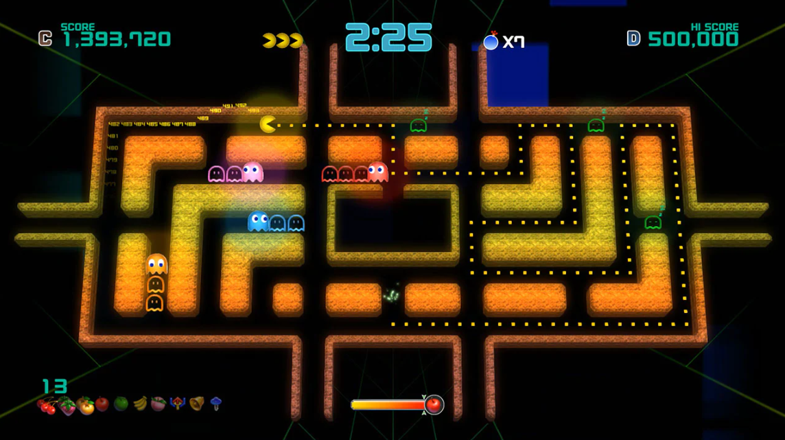PAC-MAN™ CHAMPIONSHIP EDITION 2 game score