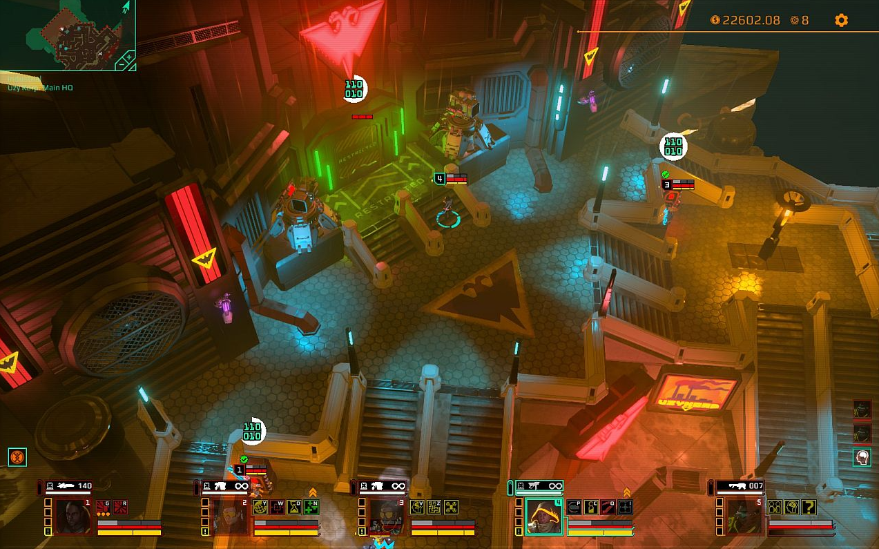Satellite Reign in the Hero Building
